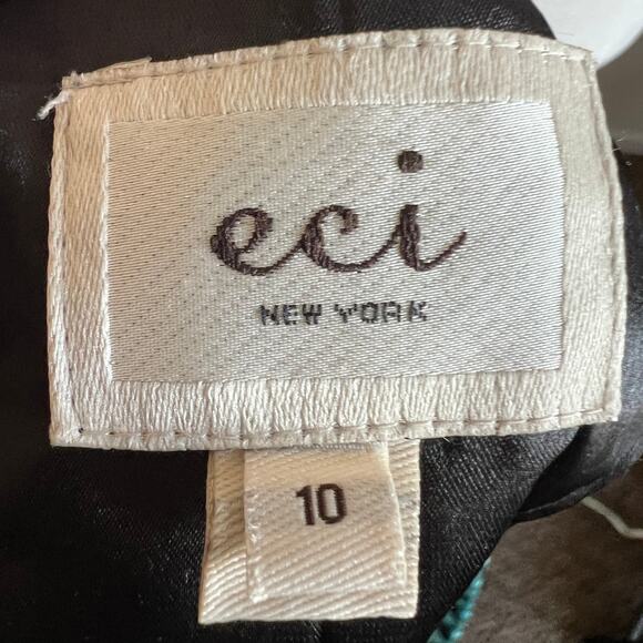 ECI New York Beaded Tank Top Y2K 2000s Boho Bohemian Retro Glam Large - Picture 6 of 6